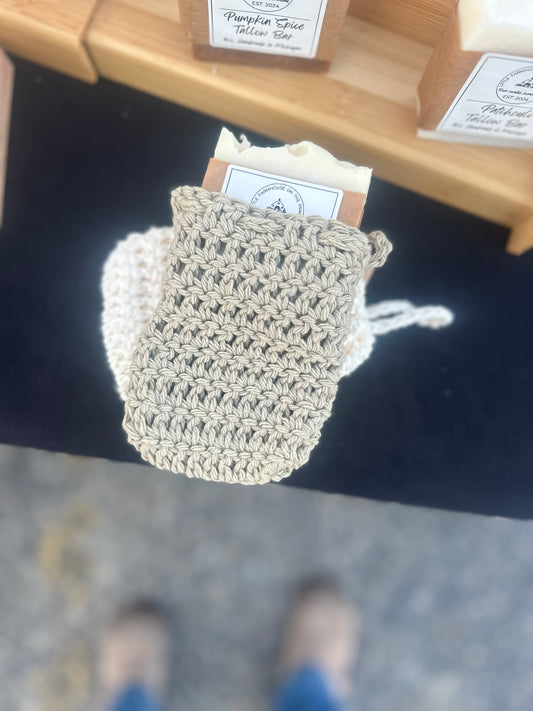 100% Cotton Soap Saver Bag